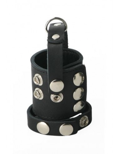 Strict Leather Cock Strap and Ball Stretcher