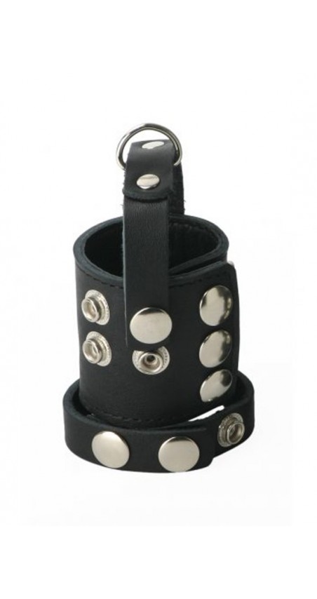 Strict Leather Cock Strap and Ball Stretcher