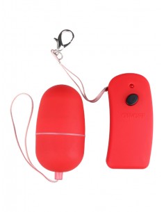 Red vibro bullet with remote control