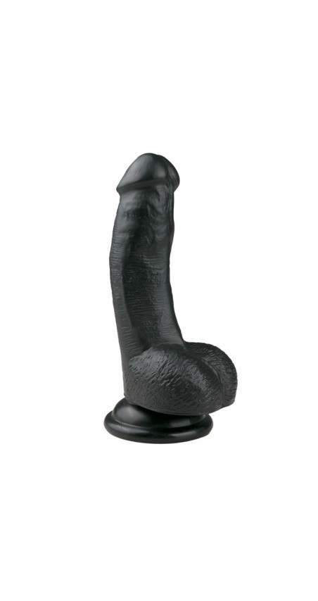 Realistic Dildo Black - 15 cm