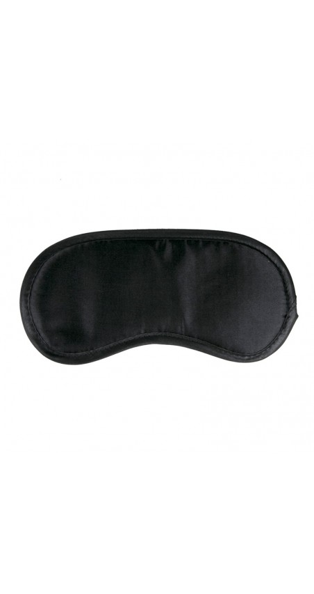 Black Satin Eye Mask