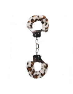 Furry Handcuffs - Leopard