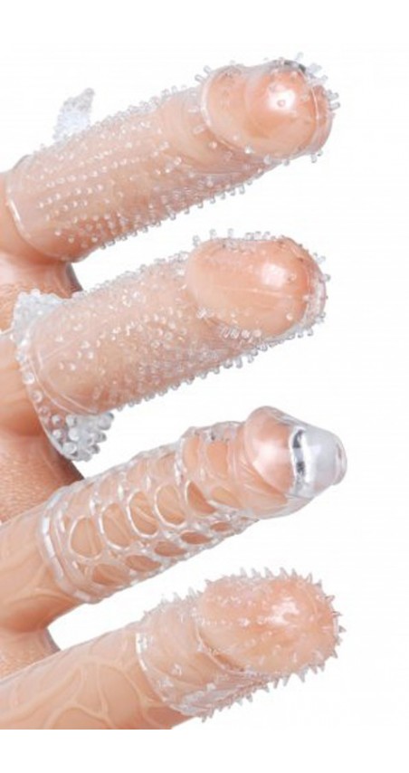 Pleasured Penis Enhancement Sleeve 4 Pack