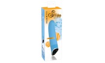 Smile Happy Dildo Vibrator - Blå