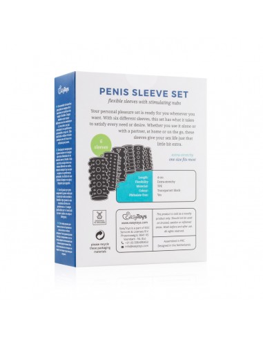 Penis Sleeve Set - 6 Stk