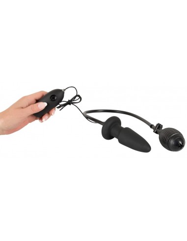 Oppustelig vibrerende Butt Plug