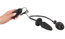 Oppustelig vibrerende Butt Plug