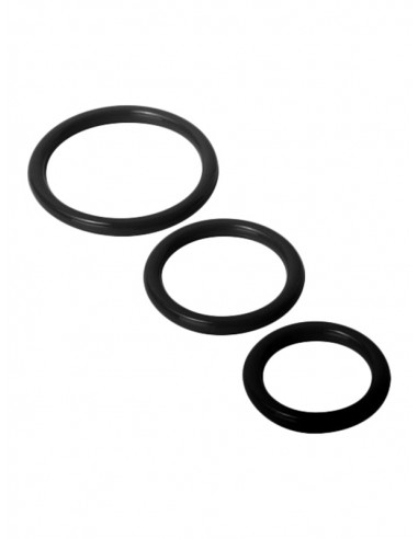 Trinity Silicone Cock Rings