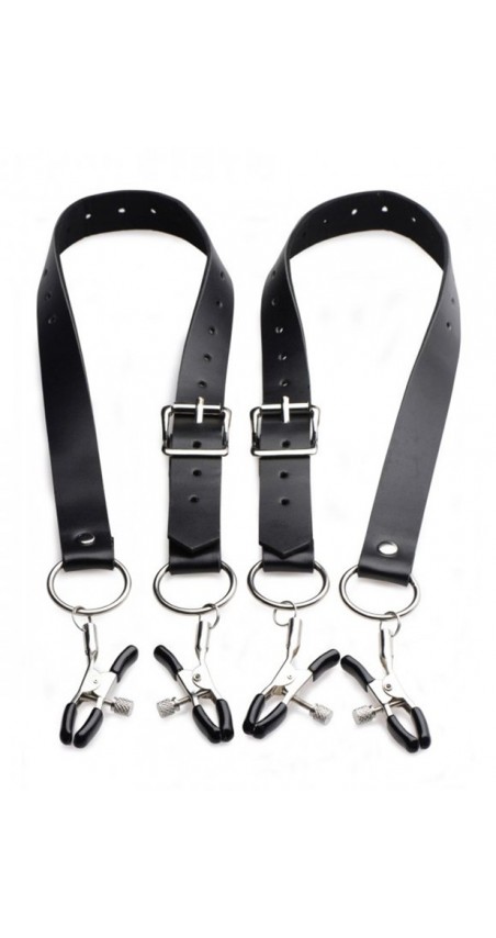 Spread Labia Spreader Straps with Clamps