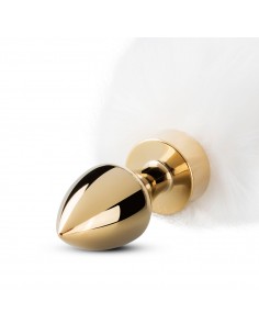 Fox Tail Plug - Guld - Small 2