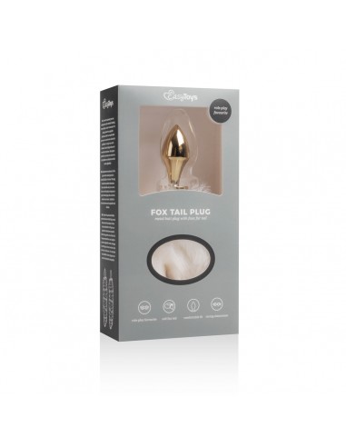 Fox Tail Plug - Guld - Small