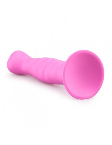 Silicone Suction Cup Dildo - Pink