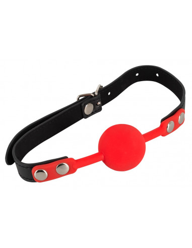 Silikone Gag Ball - Rød