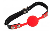 Silikone Gag Ball - Rød