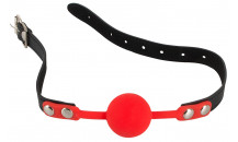 Silikone Gag Ball - Rød