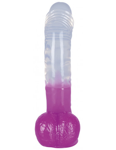 Ready Mate Dildo - 17Cm - Klar/Lilla