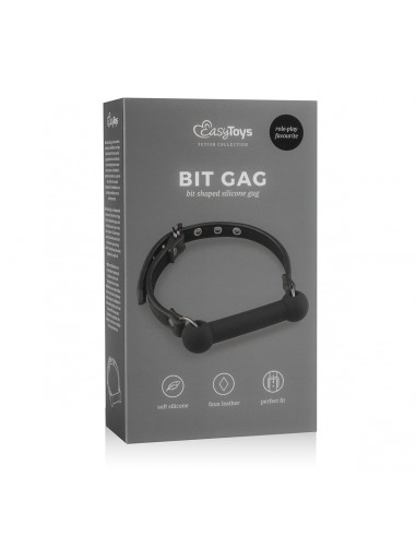 Easytoys - Bit Gag - Silikone - Sort