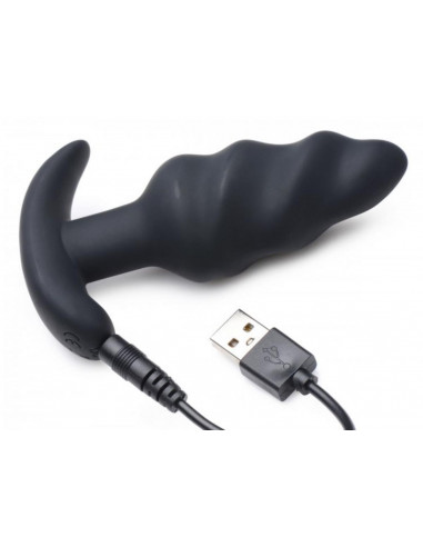 Bang! Swirl Vibrerende Anal Plug Med...