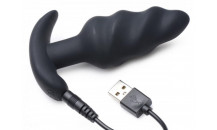 Bang! Swirl Vibrerende Anal Plug Med Fjernbetjening