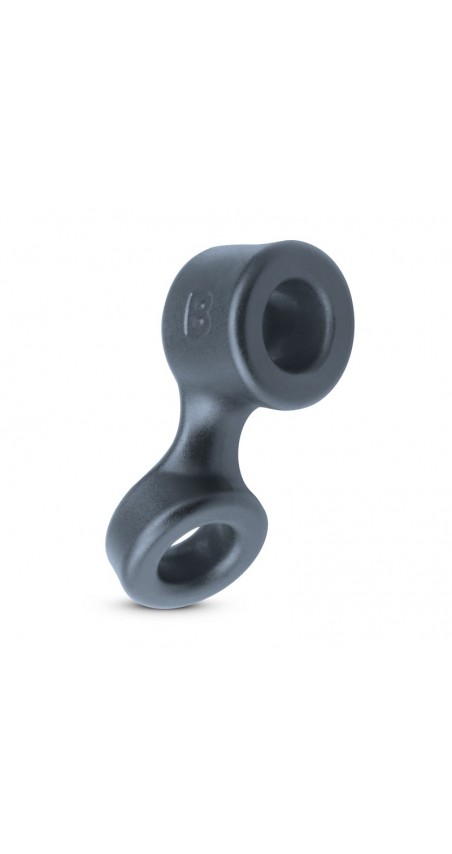 Boners Cock Ring And Ball Stretcher - Grey