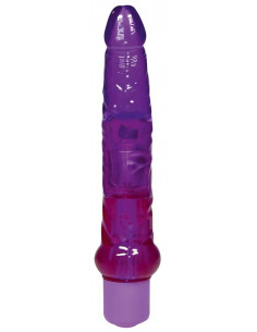 Jelly Anal - Dildo Med Vibrator - Lilla 2