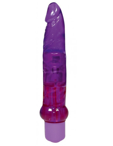 Jelly Anal - Dildo Med Vibrator - Lilla