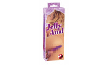 Jelly Anal - Dildo Med Vibrator - Lilla