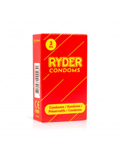 Ryder Kondomer - 3 Stk