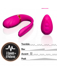 Lush Ava - Par Vibrator - Pink 2