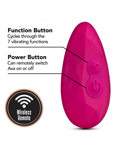 Lush Ava - Par Vibrator - Pink