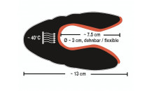 Sweet Smile - Masturbator Med Varme og Vibrationer