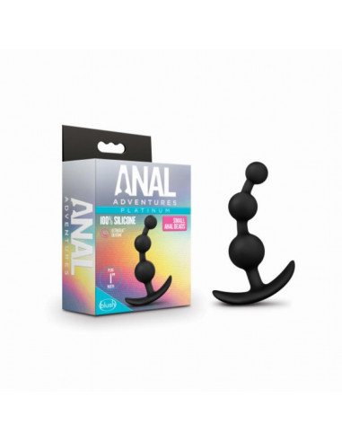Anal Adventures Platinum - Small Anal Beads