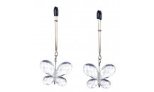 Sommerfugle Brystvorte Klemmer - Sølv