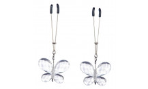 Sommerfugle Brystvorte Klemmer - Sølv