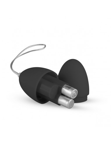 Easytoys - Remote Control Vibrating Egg - Black