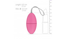 Easytoys - Remote Control Vibrating Egg - Pink