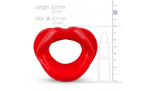 Blow Me A Kiss Mouth Gag - Rød