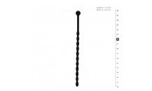 SINNER GEAR - Ribbet Silikone Dilator - Sort