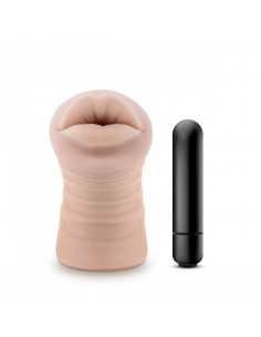 M For Men - Angie Masturbator Med Vibrator - Mund 2