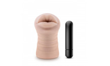 M For Men - Angie Masturbator Med Vibrator - Mund
