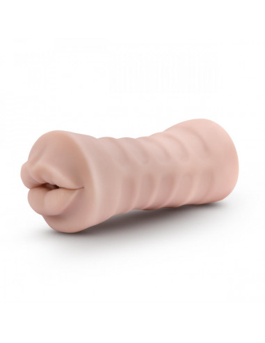 M For Men - Angie Masturbator Med Vibrator - Mund