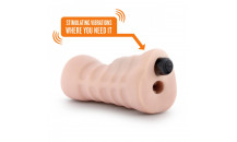 M For Men - Angie Masturbator Med Vibrator - Mund