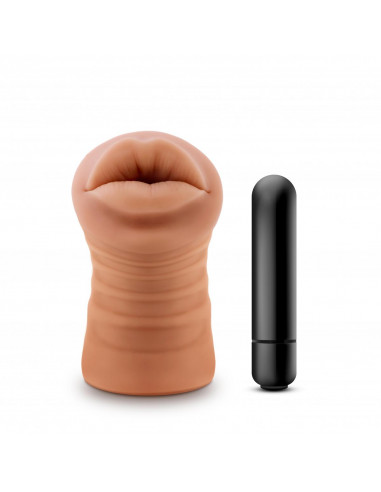 M For Men - Isabella Masturbator Med Vibrator -...