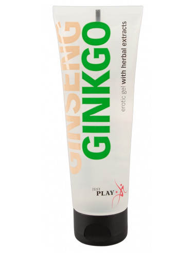 Just Play - Ginseng Ginkgo - Massage Gel - 80 ml