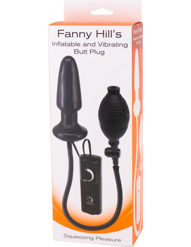 Fanny Hill's - Oppustelig Anal Plug M. Vibrator