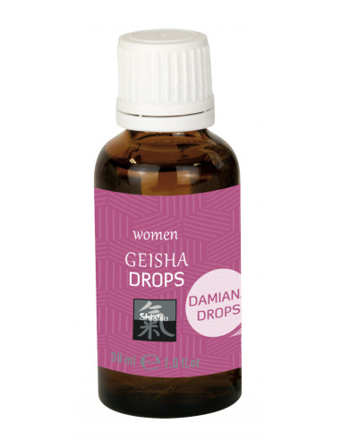 Shiatsu - Geisha Drops - Stimulant - 30 ML