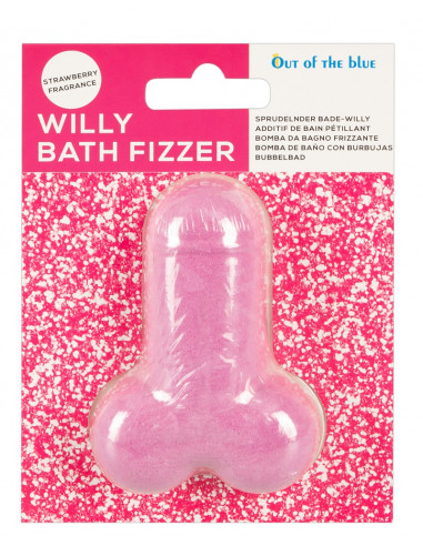 Bade Bombe - Willy Bath Fizzer - Jordbær Duft