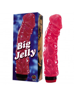Big Jelly Vibrator - Pink...