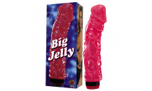 Big Jelly Vibrator - Pink M. Glimmer