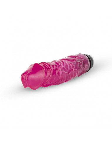 Jelly Supreme - Realistic Vibrator - Pink/Glitter
